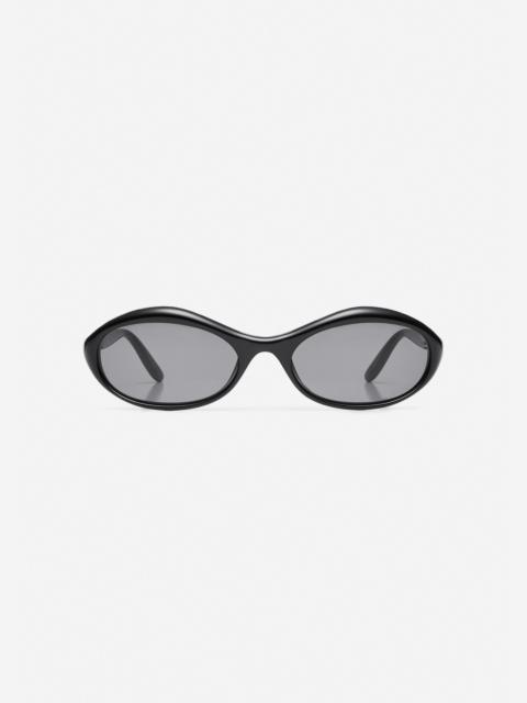 MAGDA BUTRYM Oval sunglasses in black