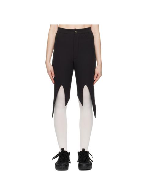 STRONGTHE Black Spiky Shorts