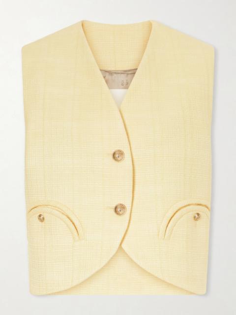 BLAZÉ MILANO Gliss Cotton-blend Vest