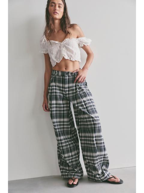 FREE PEOPLE About It Baggy Puckered Pants