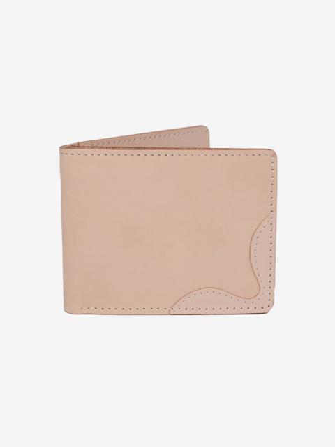 Iron Heart OGLH-KM-BFOLD-COIN-NAT OGL Kingsman Classic Bi-Fold Wallet with Coin Pocket and Arc Accent - Natural
