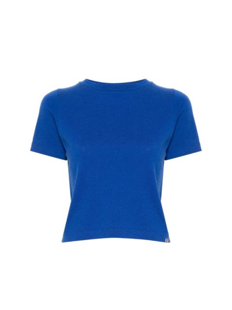 extreme cashmere fine-ribbed T-shirt