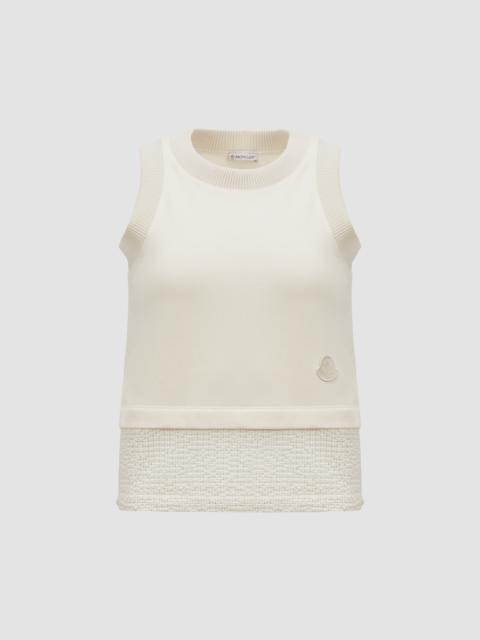 Moncler Embroidered Tank Top