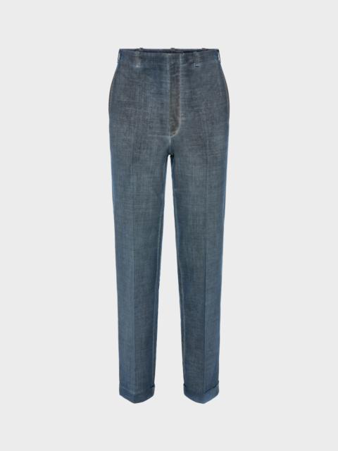 Maison Margiela Double-Dyed Wool Trousers