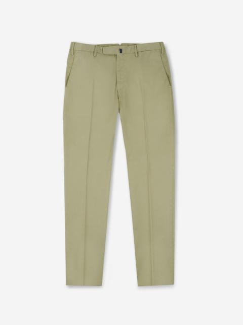SLOWEAR Slim-fit certified Royal Batavia cotton trousers