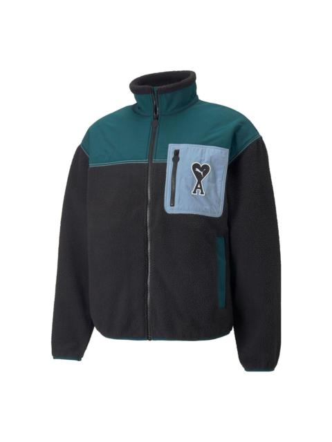PUMA PUMA X AMI Sherpa Jacket 'Black' 535998-01