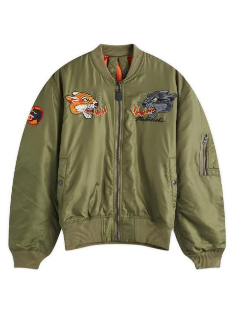 MAHARISHI Maharishi Duality Panther MA1 Flight Jacket