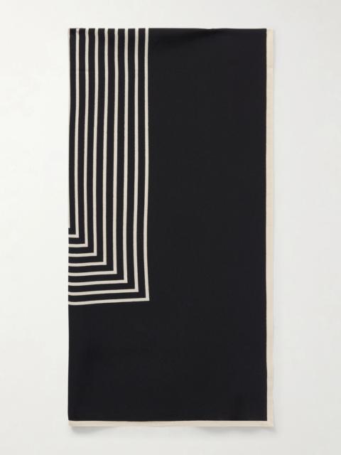 TOTEME Monogram Silk Scarf