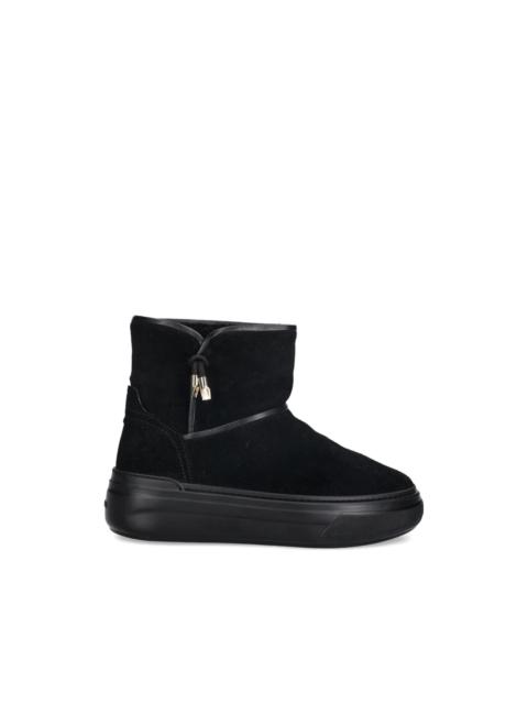 FURLA suede heeled boots