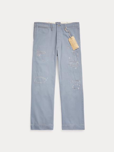 RRL by Ralph Lauren Distressed Chino Field Pant