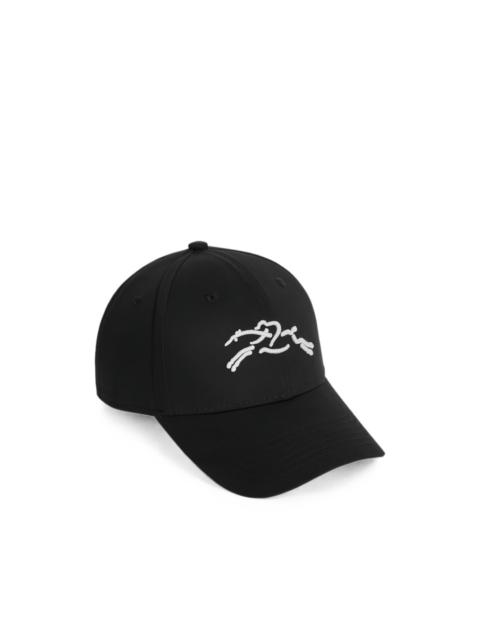 Longchamp logo-embroidered baseball cap
