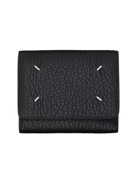 Maison Margiela Black Four Stitches Wallet