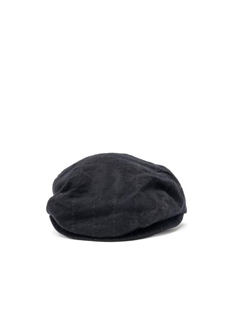 Forme D'Expression striped newsboy cap