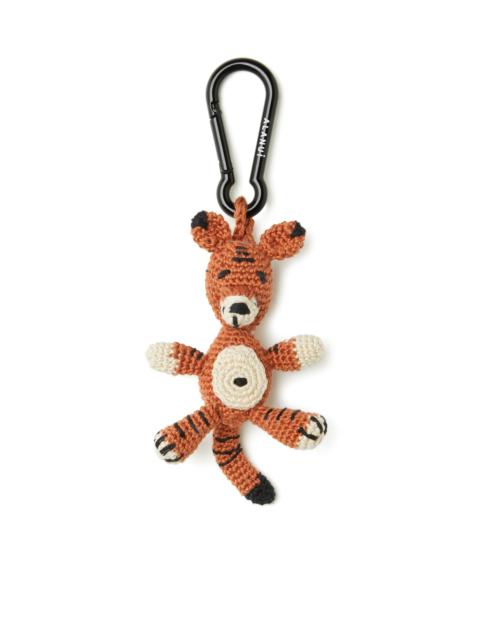 Alanui Handmade Tiger Crochet Key Holder