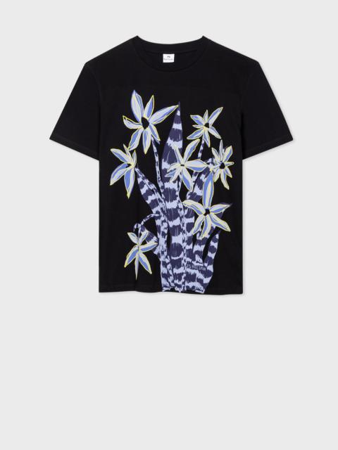 Paul Smith 'Crayon Floral' Print T-Shirt
