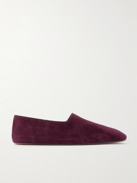 Loro Piana Gravina Suede Loafers