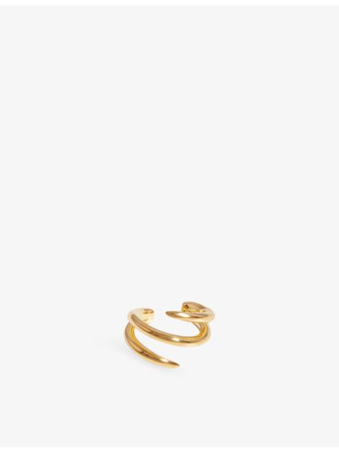 MISSOMA Claw Lacuna 18ct Yellow Gold Plated Brass Ear Cuff