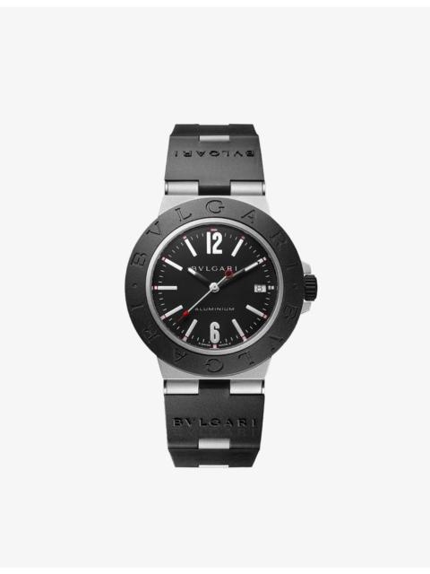 BVLGARI Aluminium titanium automatic watch