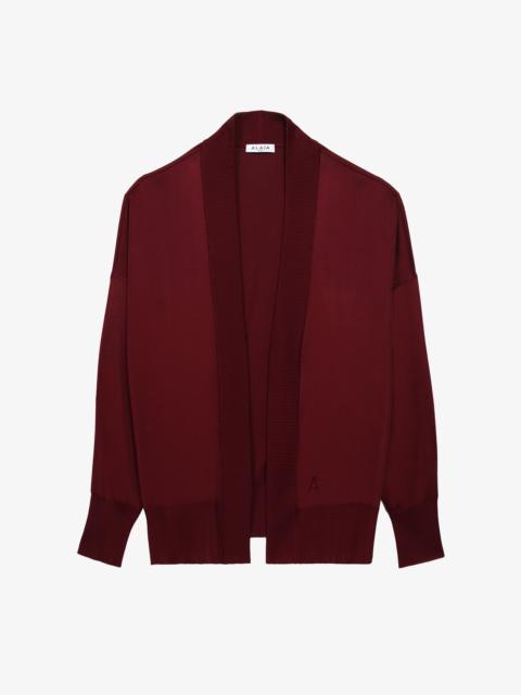 Alaïa HIGH SHINE CARDIGAN