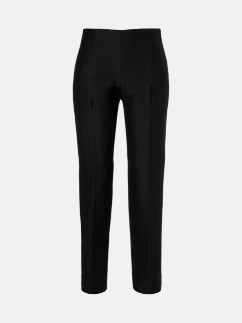 TOTEME Wool and silk slim pants