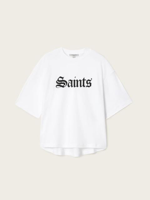 ALLSAINTS SAINT AMELIE OVERSIZED T-SHIRT