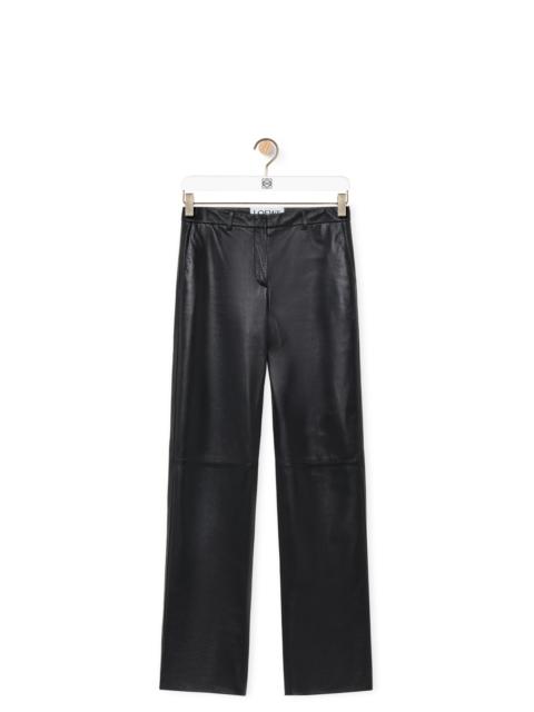 Loewe Tailored trousers in nappa lambskin