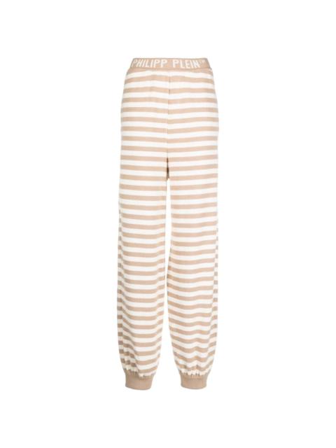 Mariner striped cashmere sweatpants