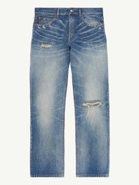 MM6 Maison Margiela Distressed 5-pocket jeans