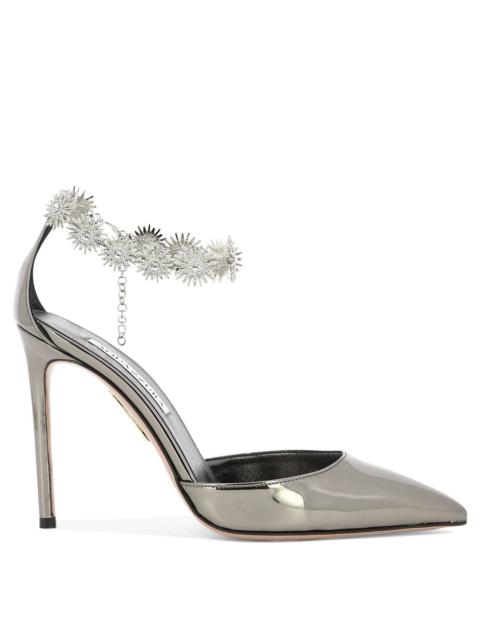 Comet Heeled Shoes Silver