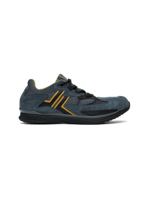 Lanvin Blue & Yellow Meteor Runner Sneakers