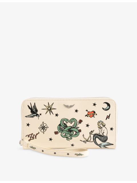 Zadig & Voltaire Compagnon Leather Wallet