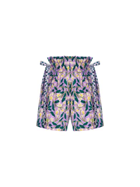 Agua by Agua Bendita Janeiro Dos Gardenias Lila Shorts