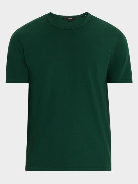 Vince Men's Garment-Dyed Crewneck T-Shirt