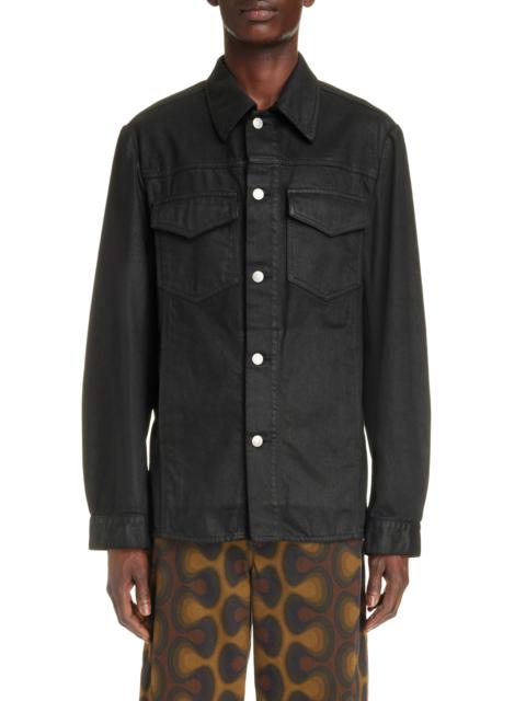 Valashe Nonstretch Denim Shirt Jacket