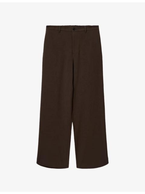 ALLSAINTS Halla relaxed-fit wide-leg stretch-woven trousers