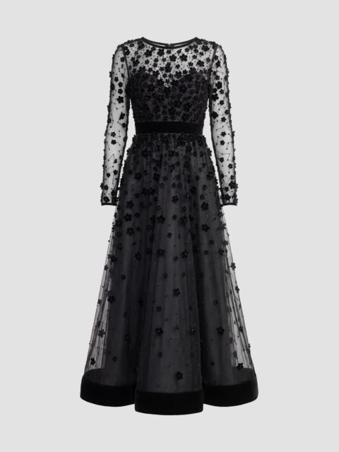 MAC DUGGAL Women's Embellished Maxi Dress - Black