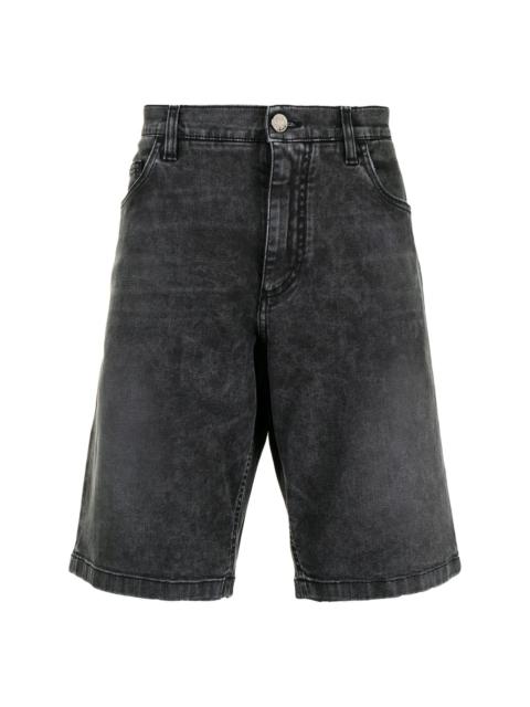 Dolce & Gabbana stonewash knee-length denim shorts