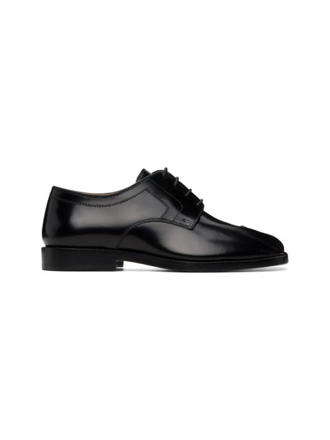 Maison Margiela Black Tabi Lace-Up Derbys