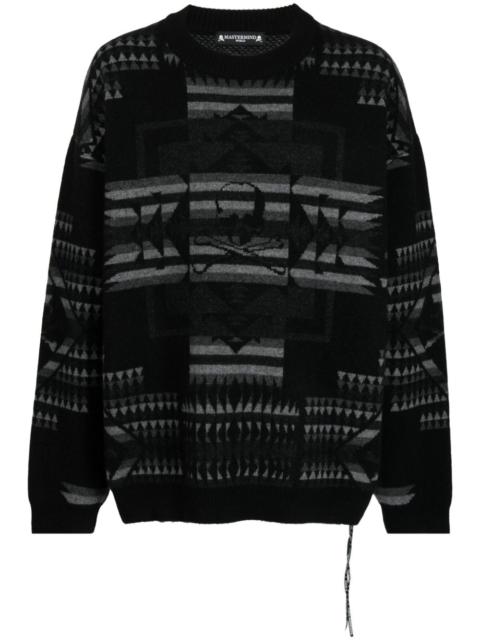 MASTERMIND WORLD Chimayo cashmere jumper