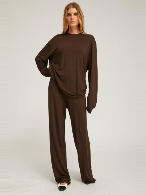SPRWMN VISCOSE JERSEY EASY PANTS