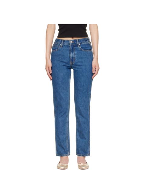 SLVRLAKE Blue Virginia Slim Jeans