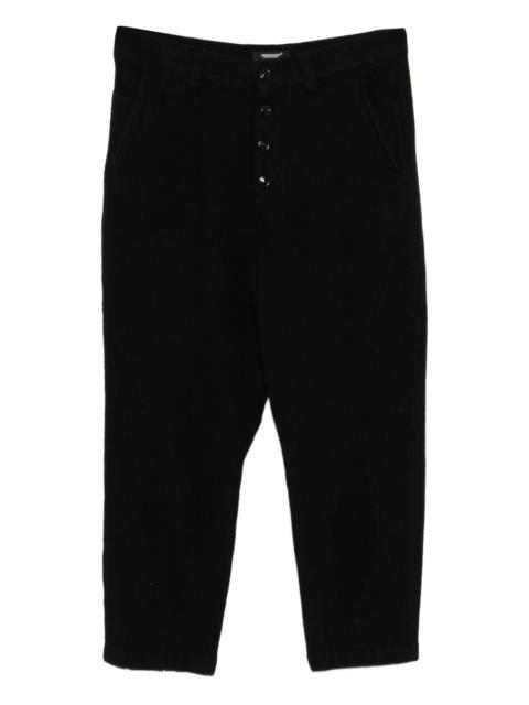 UNDERCOVER wool tapered pants