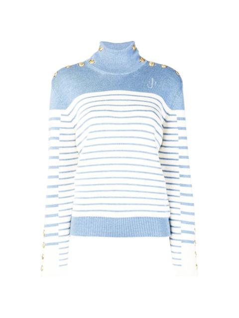 JW Anderson striped turtleneck sweater
