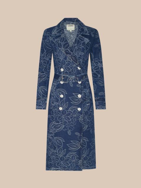 L'AGENCE Bradley Trench Coat