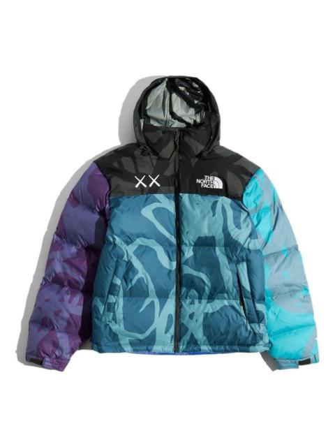 THE NORTH FACE x KAWS Retro 1996 Nuptse Jacket 'Monterey Blue' NF0A7WLU-75S