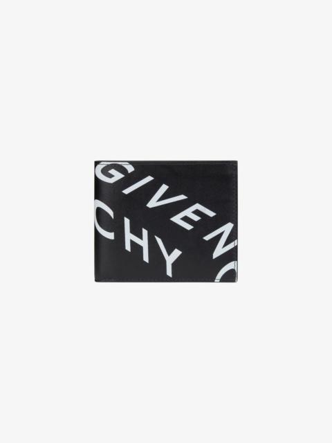 Givenchy GIVENCHY Refracted wallet in leather