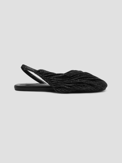 CHRISTOPHER ESBER Saskia Stranded Crystal Flat