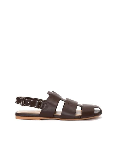 JW Anderson caged leather sandals