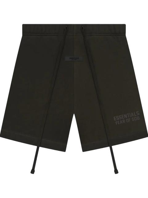 ESSENTIALS Fleece Sweatshorts "Off Black" 160BT222000F