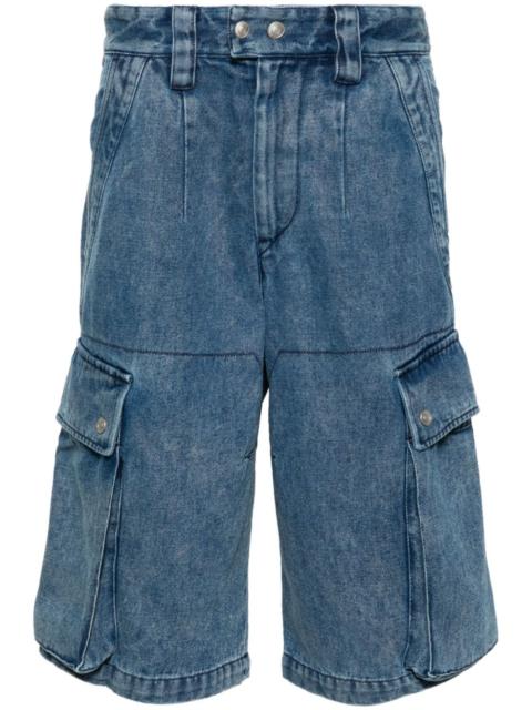 Isabel Marant Tejelo denim cargo shorts
